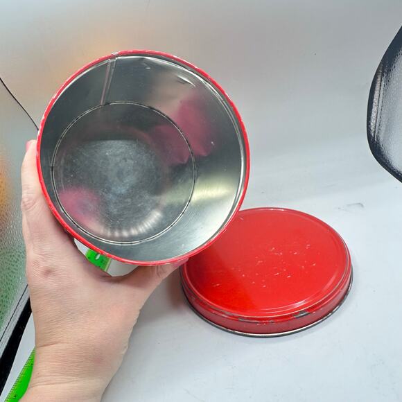 Vintage 1970s Ritz Cracker Tin Container - Kitchen Kitsch Storage - Picture 5 of 9